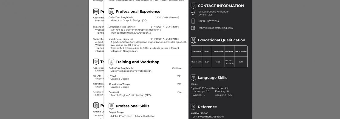 Resume Design – 01